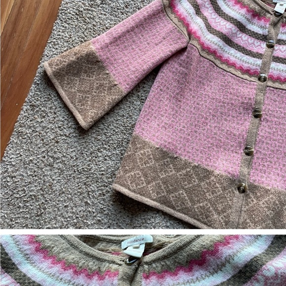 Sundance 100% wool sweater size L - Picture 6 of 6